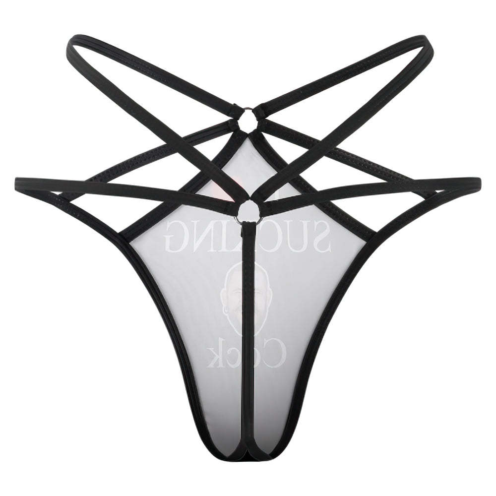 Custom Face Thong Love Sucking Cock Sexy Women's Funny Thongs - MyFaceSocksAu