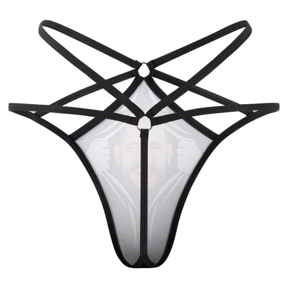 Custom Face Thong Personalized Face Tear Sexy Funny Women's Thongs - MyFaceSocksAu