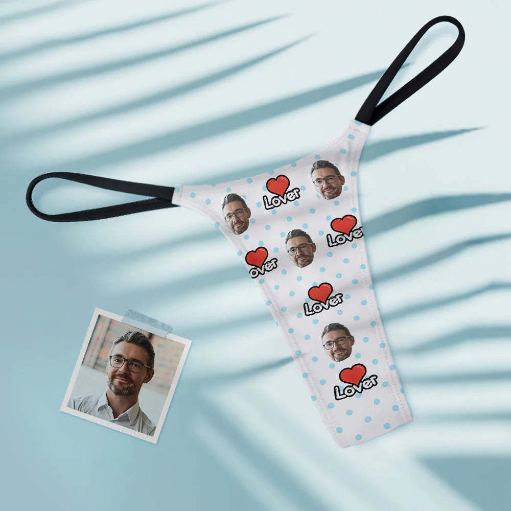 Custom Face Lover Women's Tanga Thong - MyFaceSocksAu