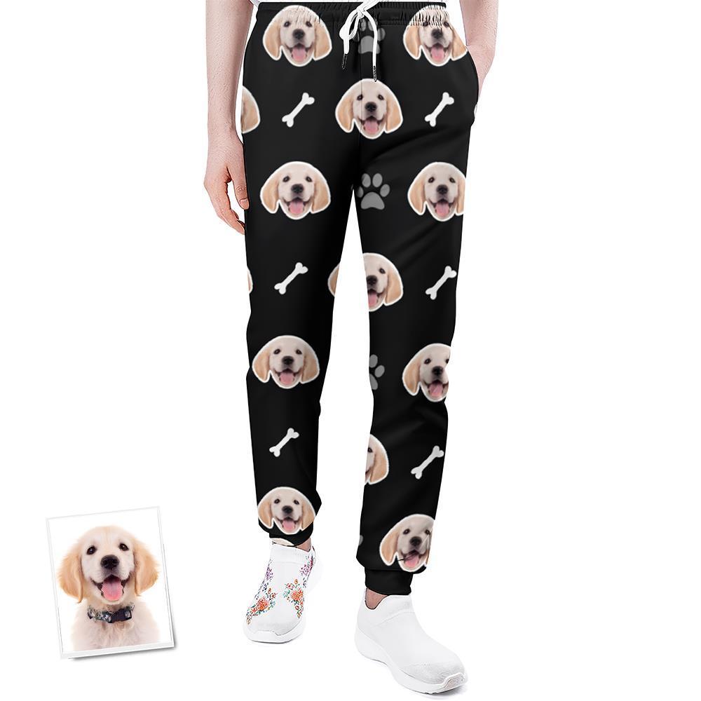 Custom Sweatpants Unisex Joggers with Your Pet Face