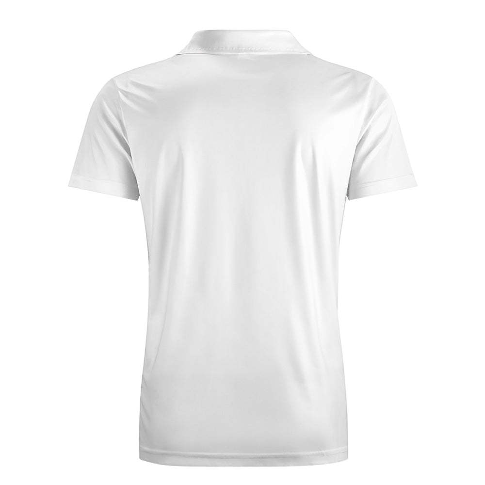 Men's Custom Logo Polo Shirt Personalised Golf Shirts - MyFaceSocksAu