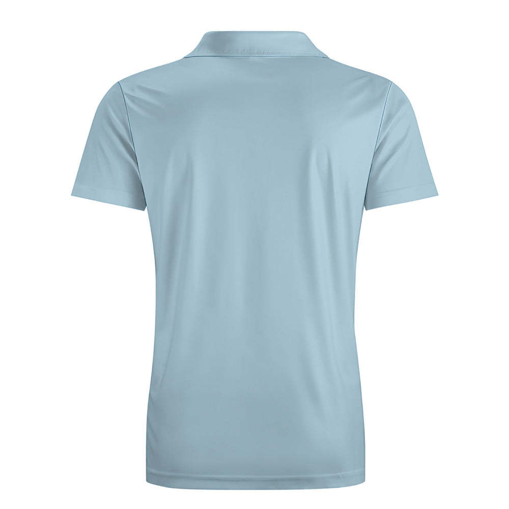 Men's Custom Logo Polo Shirt Personalised Golf Shirts - MyFaceSocksAu