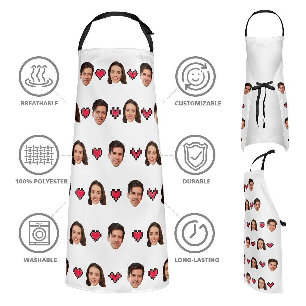 Custom Face Apron -Sweet Heart