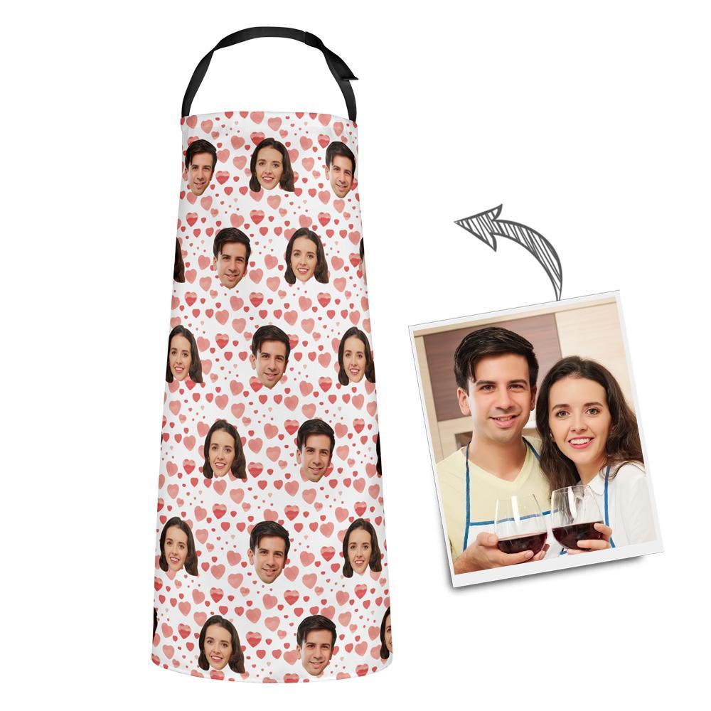 Custom Face Apron - Heart