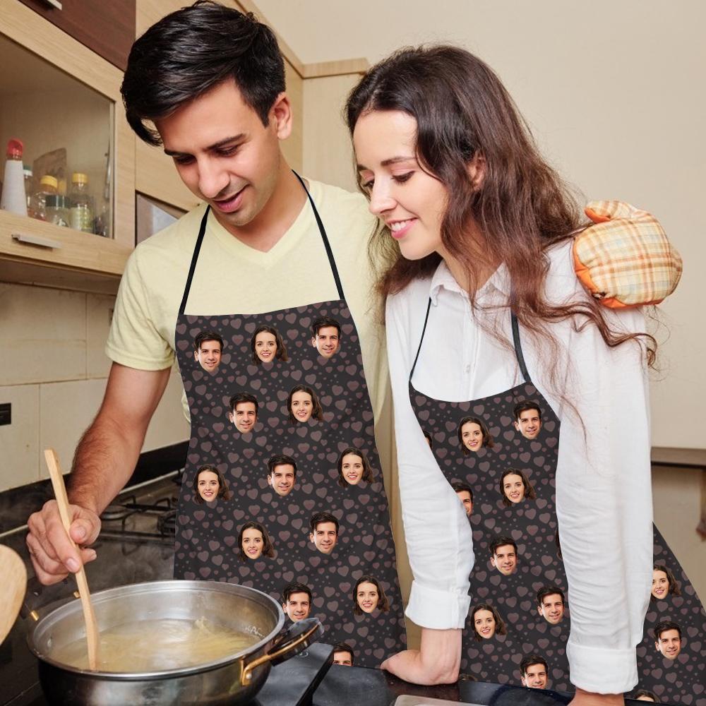 Custom Face Apron - Heart