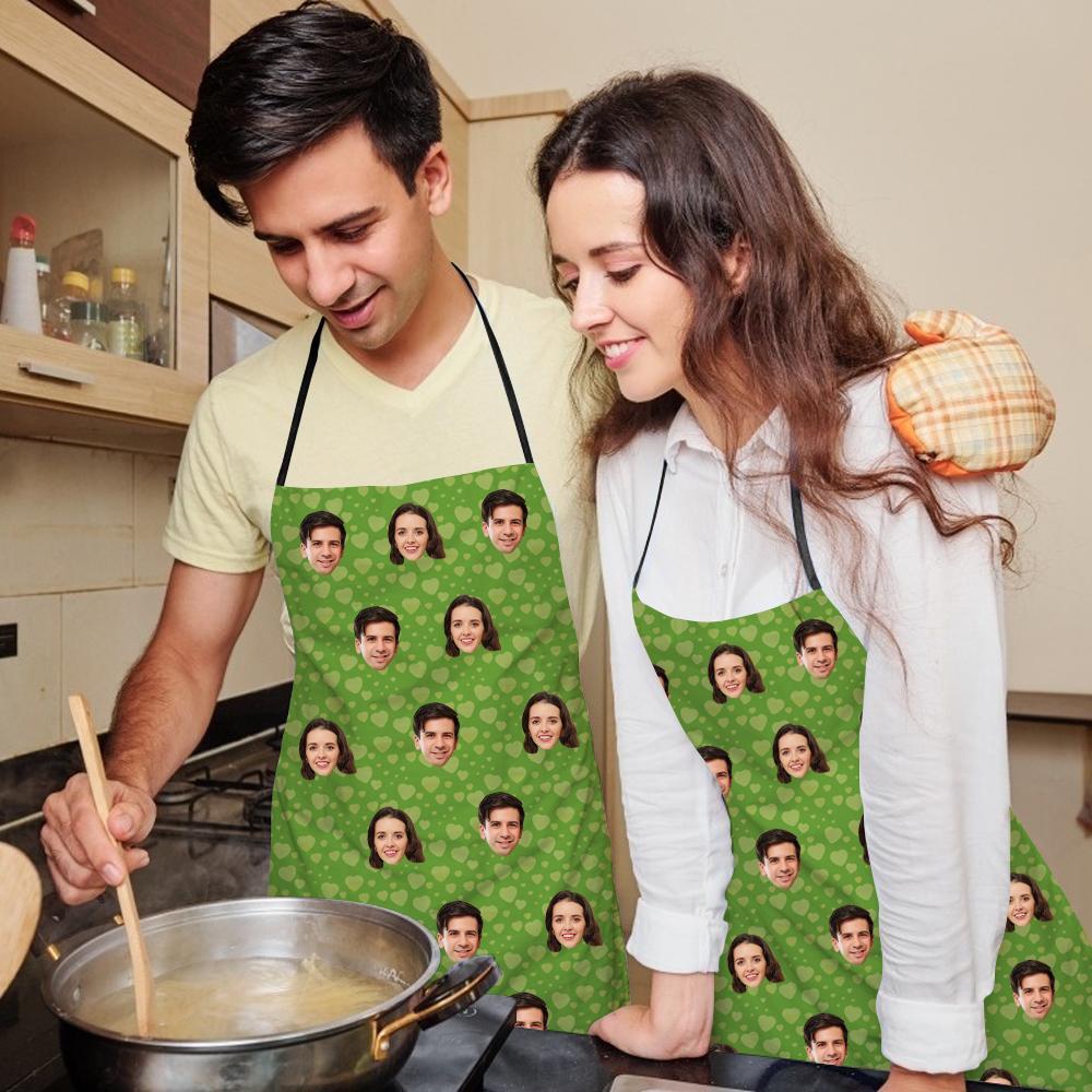 Custom Face Apron - Heart