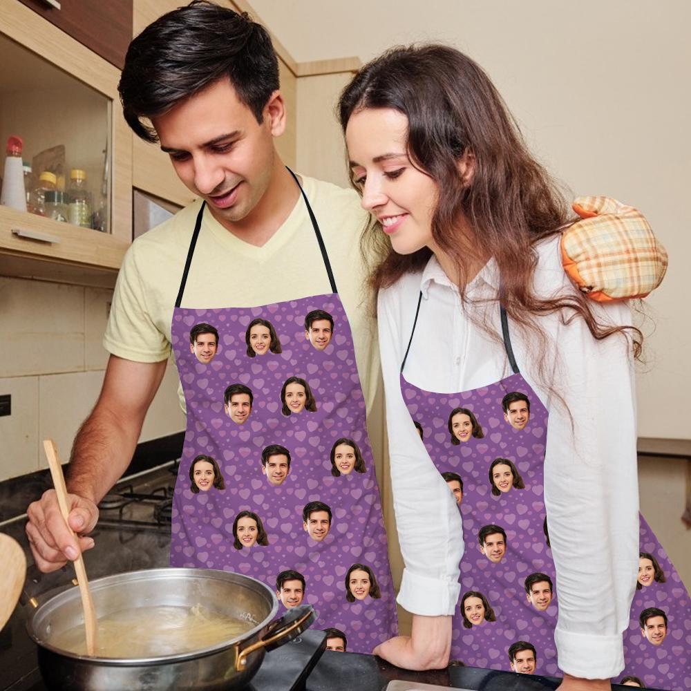 Custom Face Apron - Heart