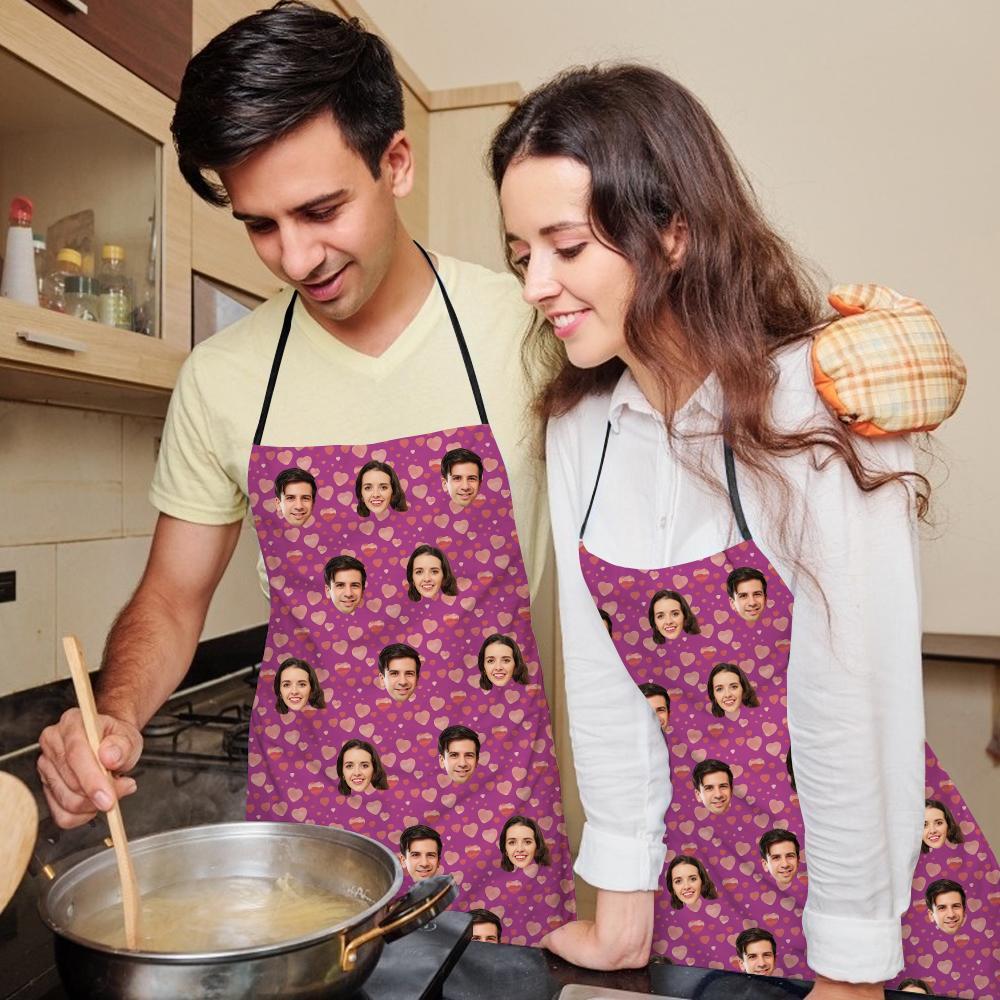 Custom Face Apron - Heart