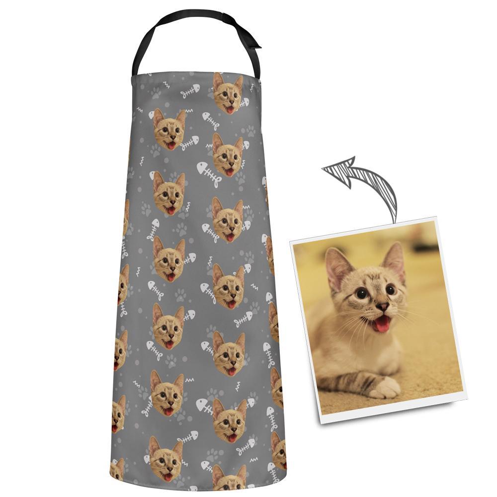 Custom Face Apron - Cat