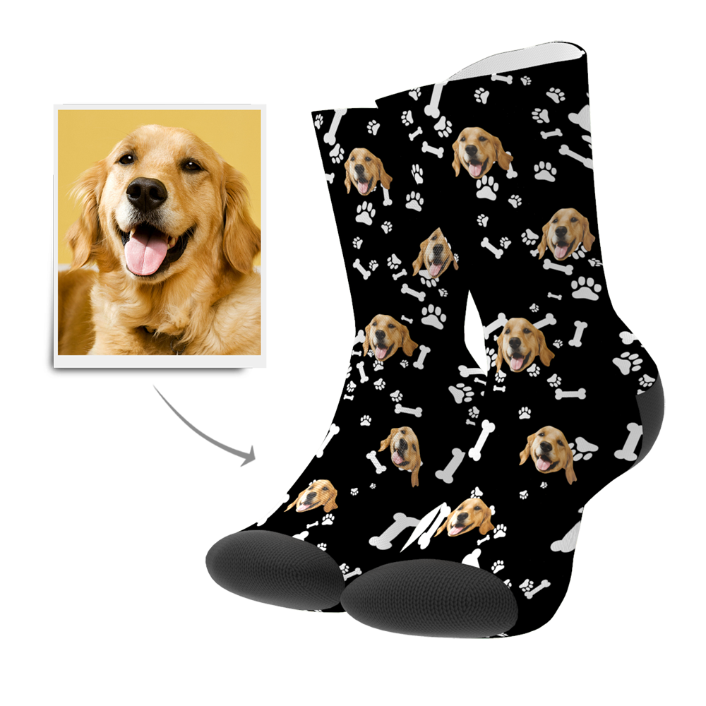 Custom Dog Socks - MyPhotoSocks