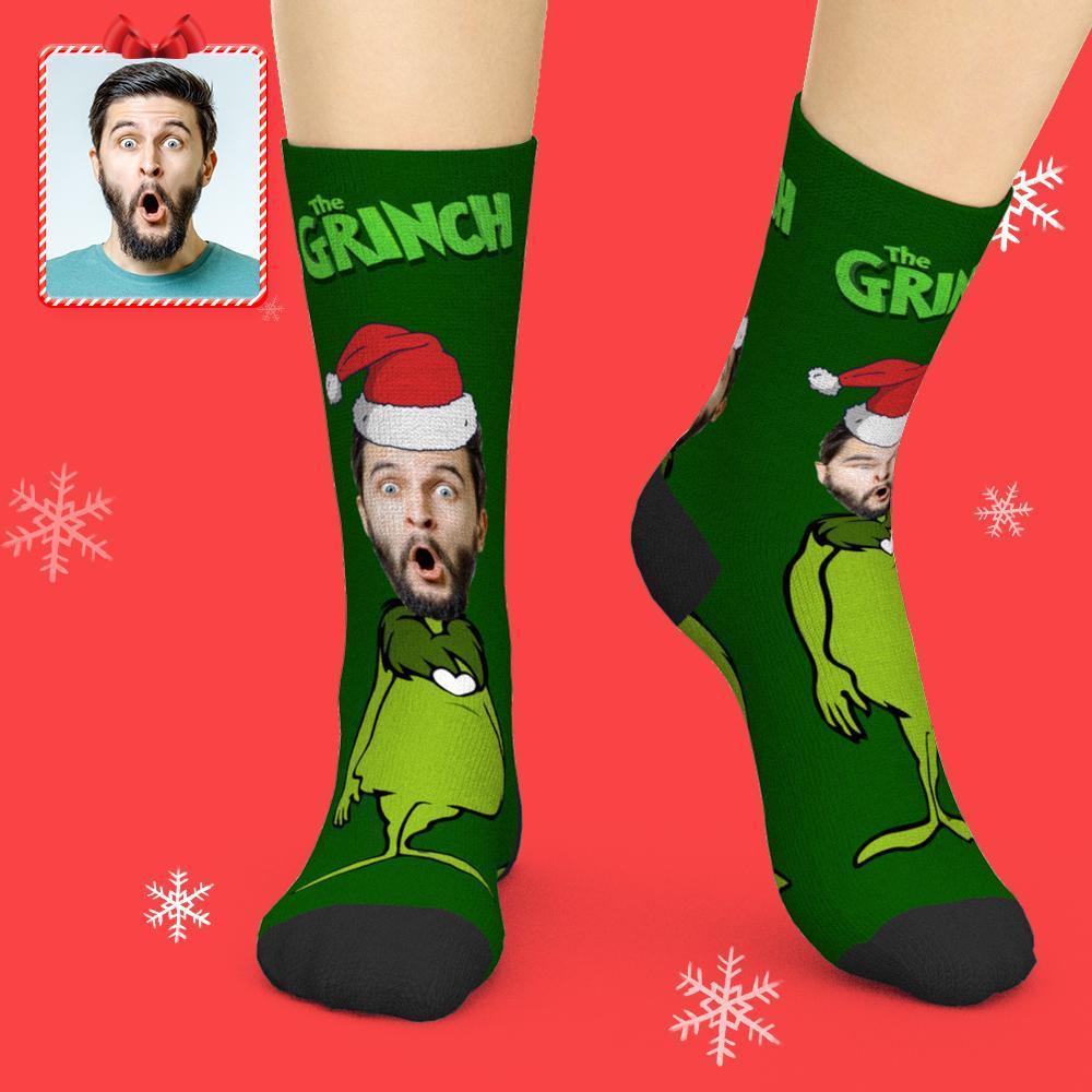 Printed In AU Custom Face Socks Add Pictures Socks