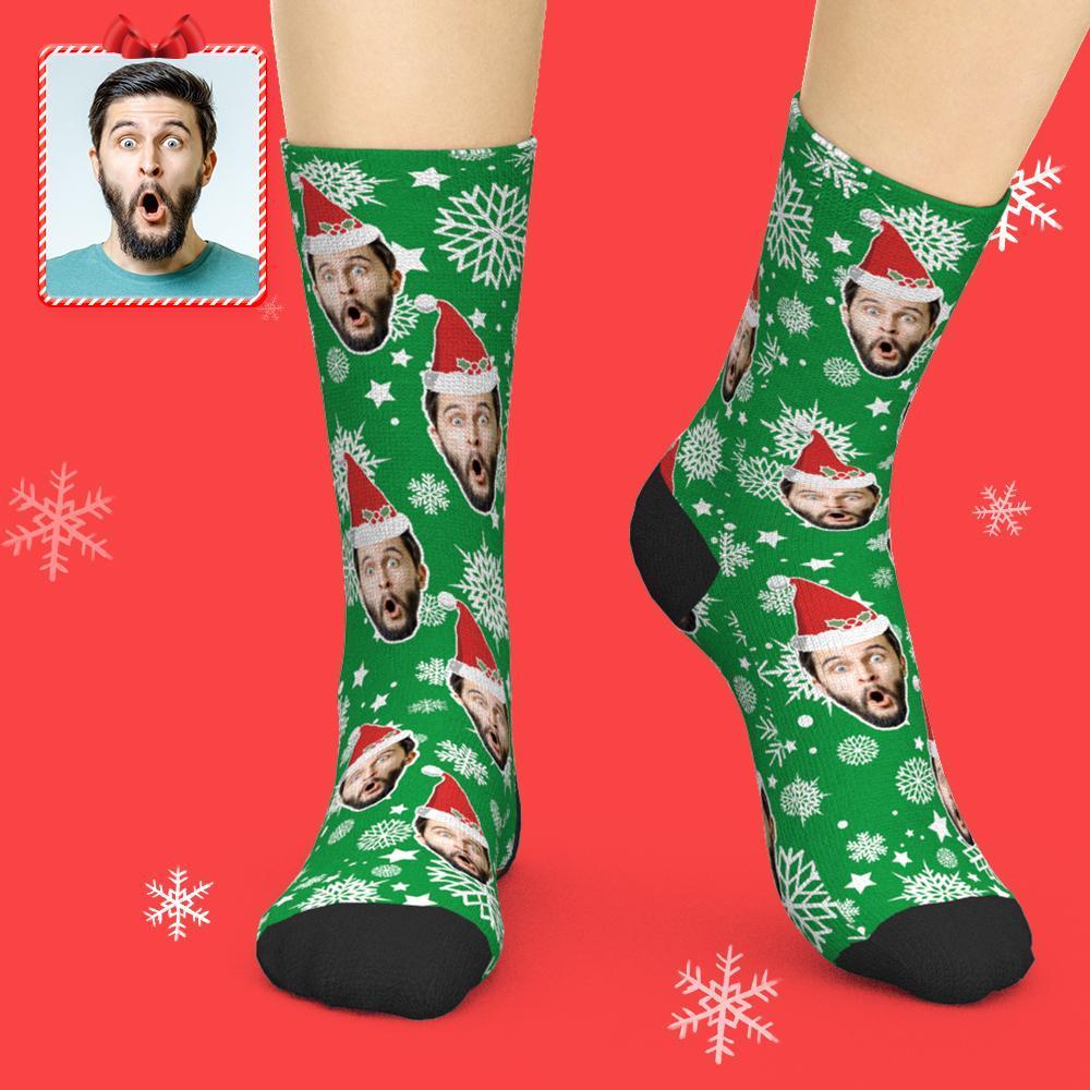 Printed In AU Custom Face Socks Add Pictures Socks