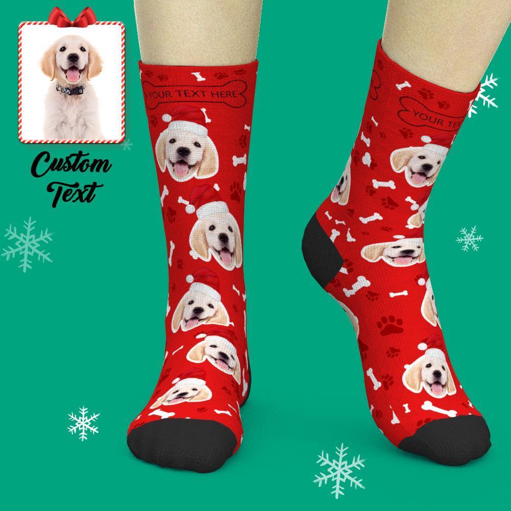 Printed In AU Custom Face Socks Add Pictures Socks