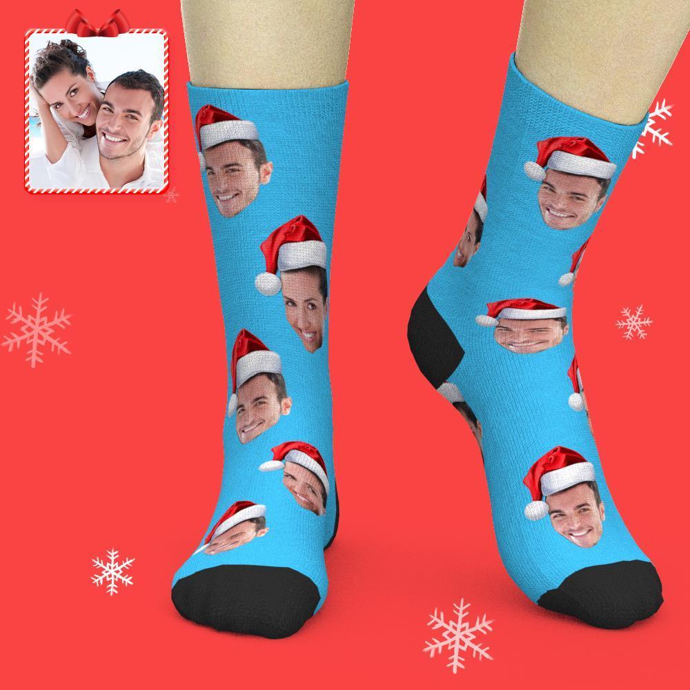 Printed In AU Custom Face Socks Add Pictures Socks