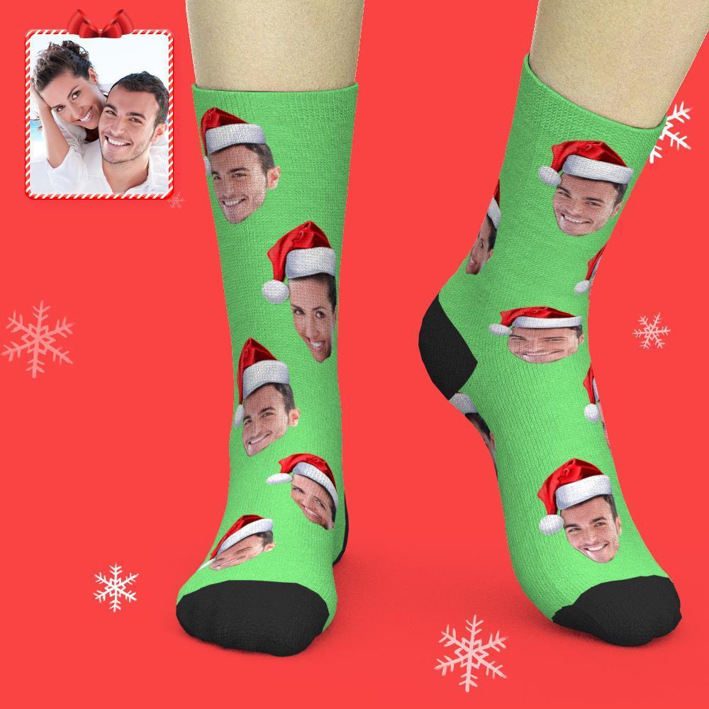 Printed In AU Custom Face Socks Add Pictures Socks