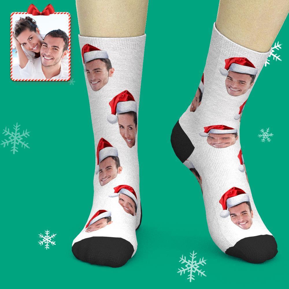 Printed In AU Custom Face Socks Add Pictures Socks