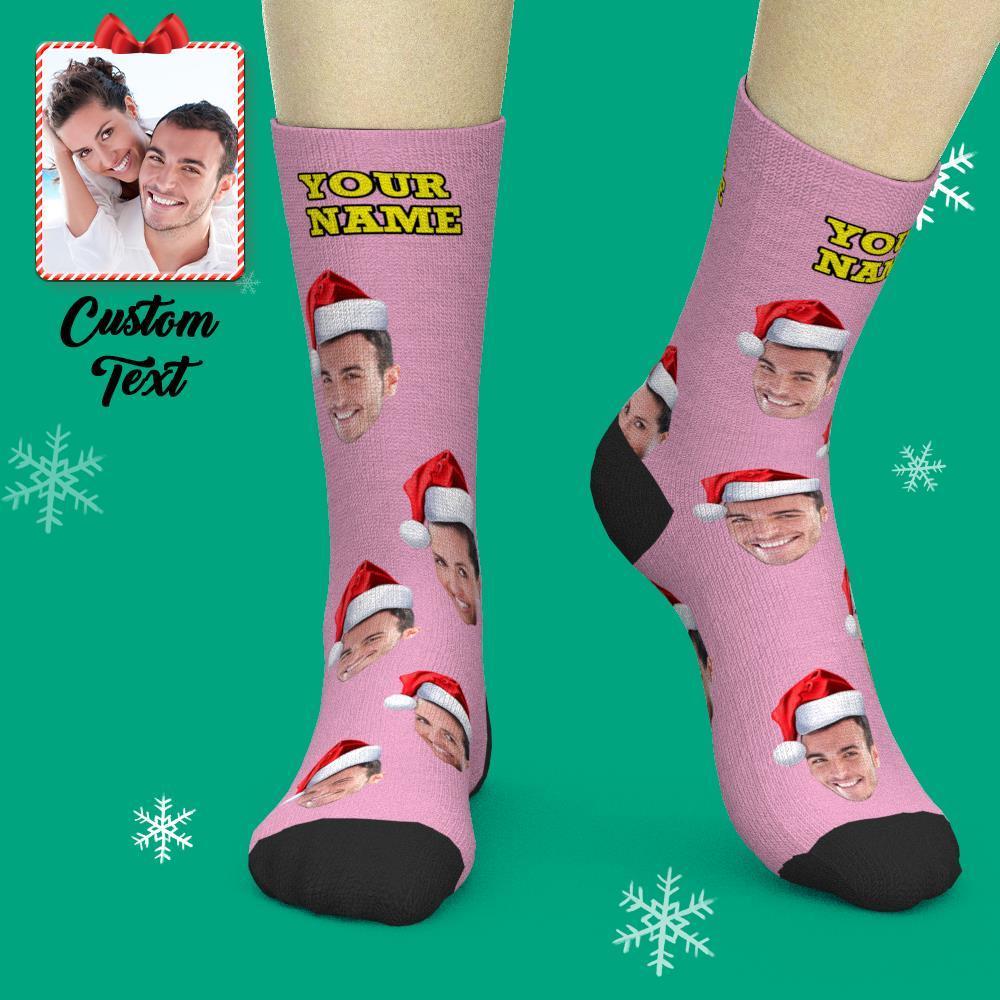 Printed In AU Custom Face Socks Add Pictures Socks