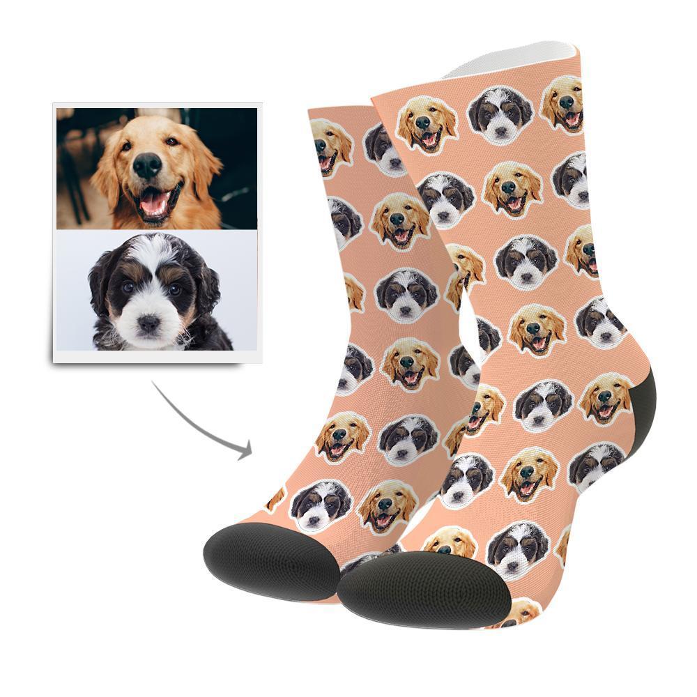 Printed In AU Custom Face Socks Add Pictures Socks