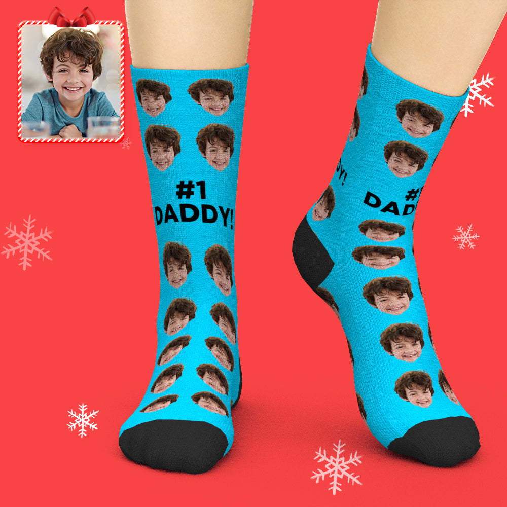 Printed In AU Custom Face Socks Add Pictures Socks