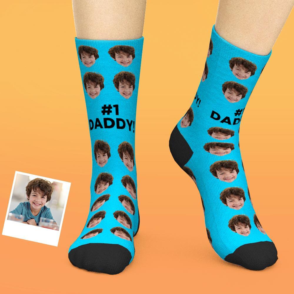 Printed In AU Custom Face Socks Add Pictures Socks