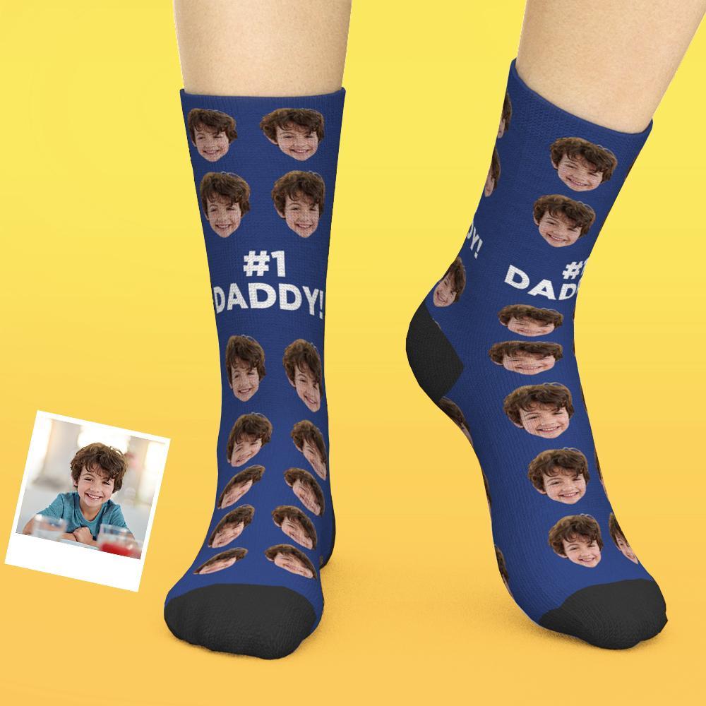Printed In AU Custom Face Socks Add Pictures Socks