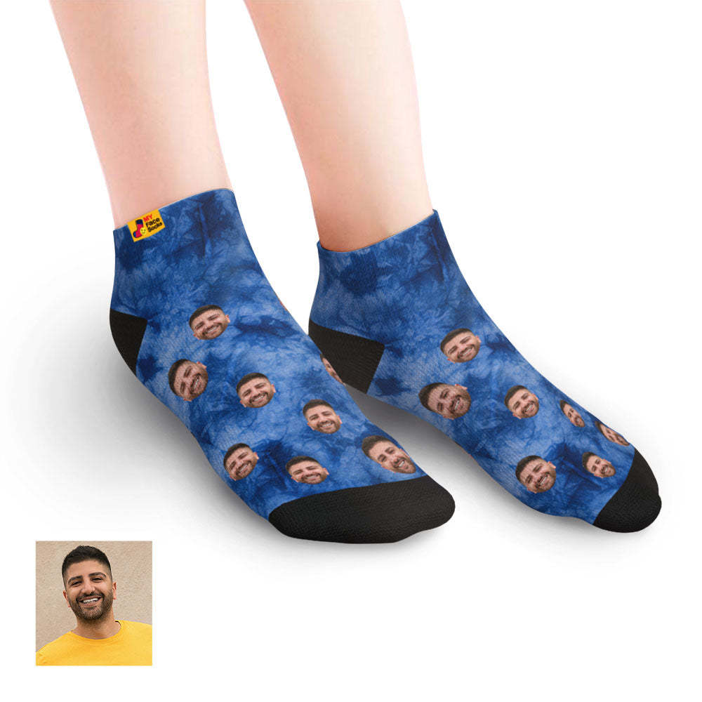 Custom Low Cut Ankle Face Socks 