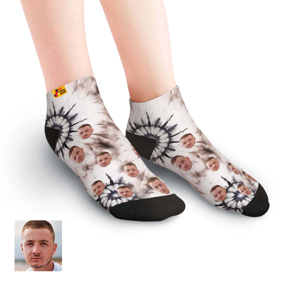 Custom Low Cut Ankle Face Socks 