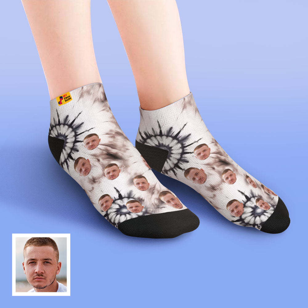 Custom Low Cut Ankle Face Socks 