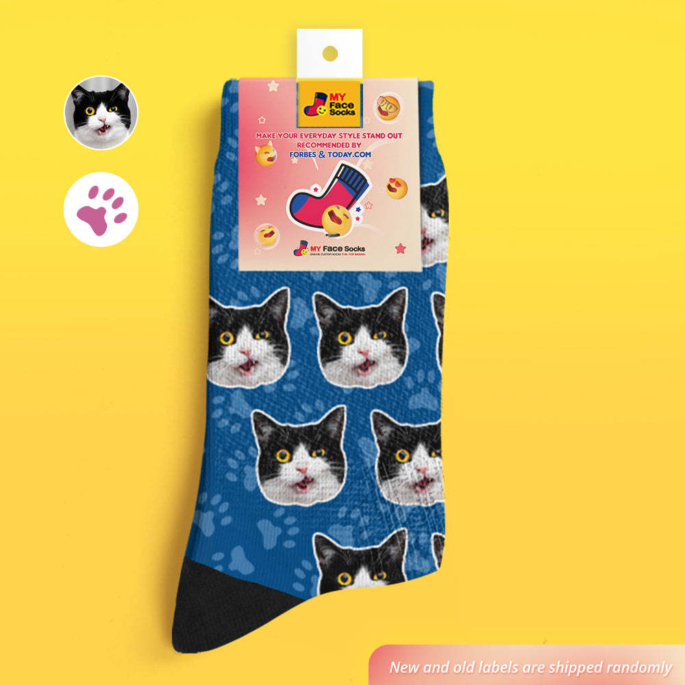 Custom Face Socks Cat - MyFaceSocksAu