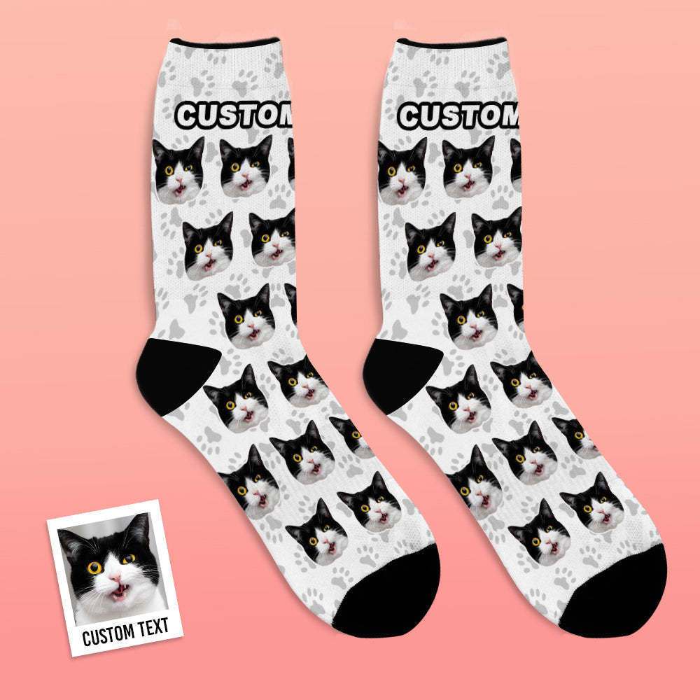 Custom Face Socks Cat - MyFaceSocksAu