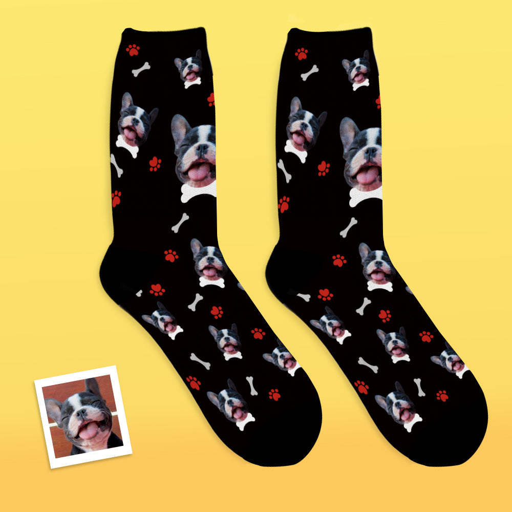 Custom Face Socks Breathable Photo Socks Love Pet Socks - MyFaceSocksAu