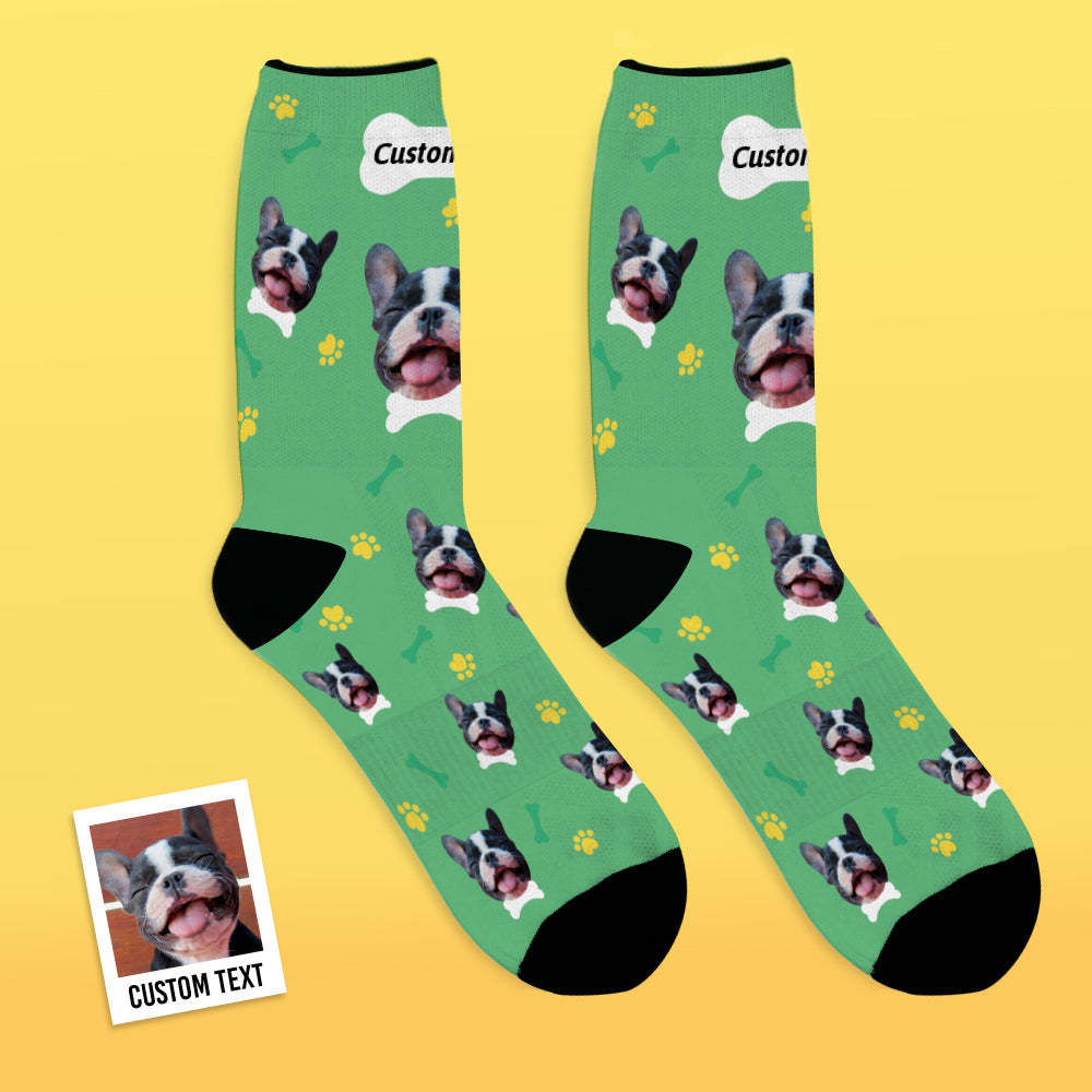 Custom Face Socks Breathable Photo Socks Love Pet Socks - MyFaceSocksAu