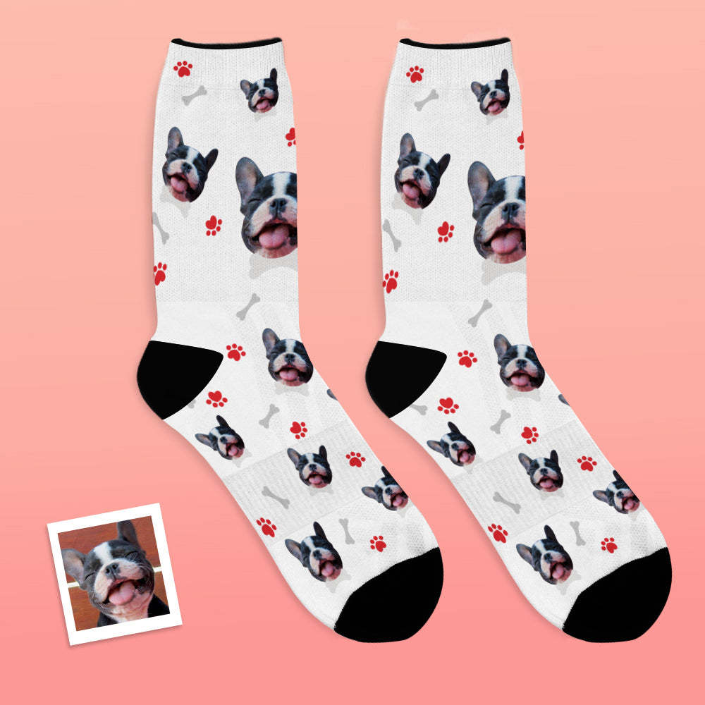 Custom Face Socks Breathable Photo Socks Love Pet Socks - MyFaceSocksAu