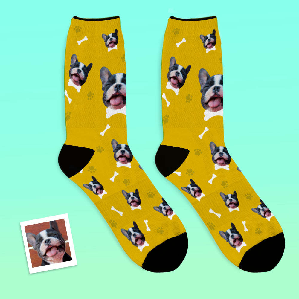 Custom Face Socks Breathable Photo Socks Love Pet Socks - MyFaceSocksAu