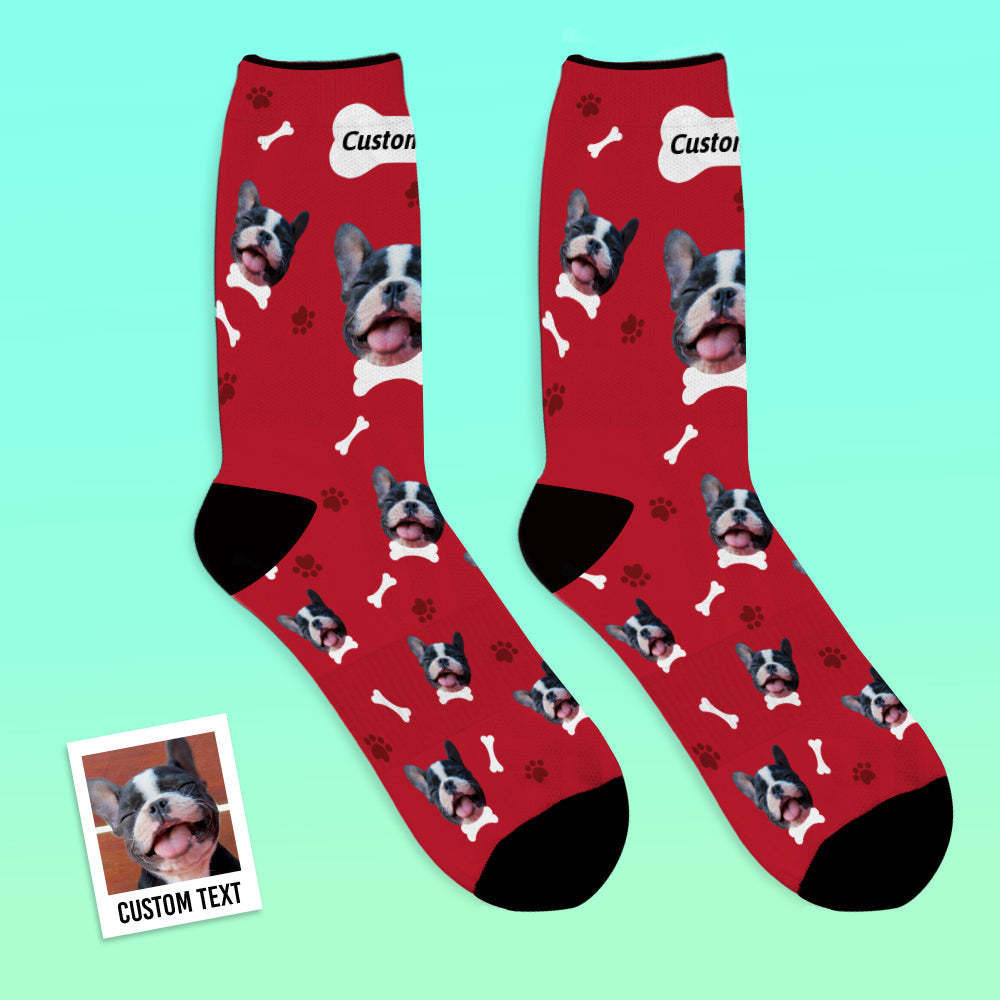 Custom Face Socks Breathable Photo Socks Love Pet Socks - MyFaceSocksAu