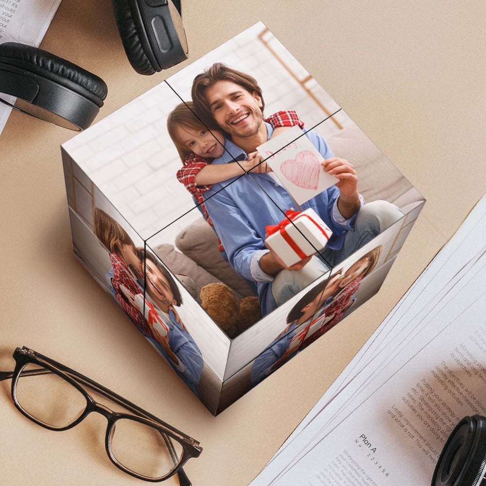 Infinity Photo Cube Custom Photo Folding Photo Cube Home Decoration Rubic's Cube