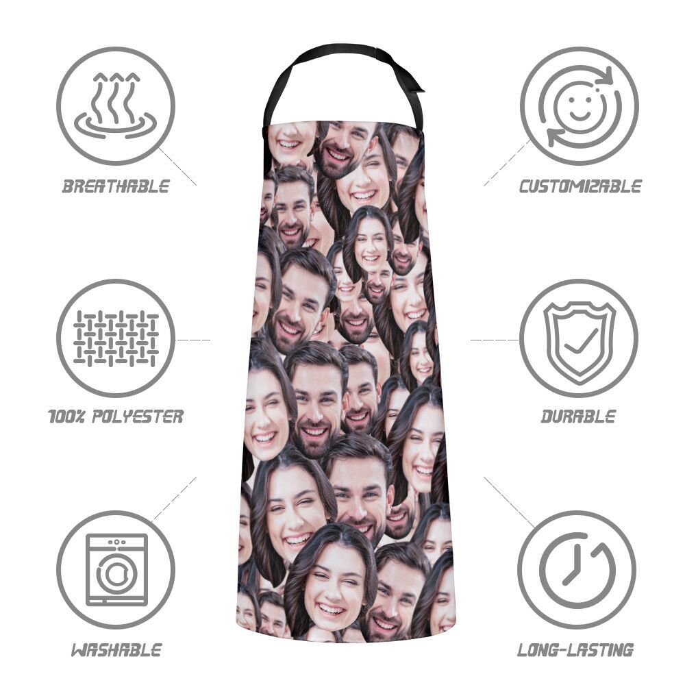 Custom Face Mash Apron