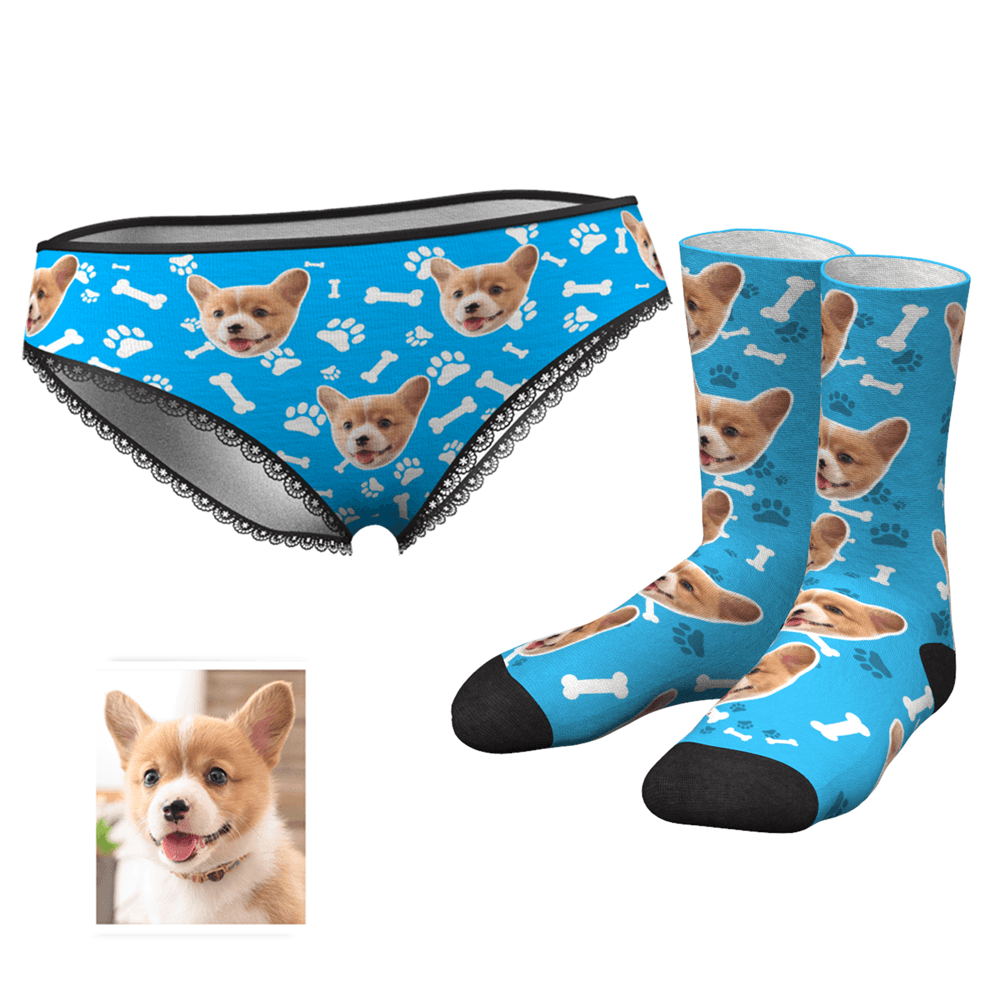 Custom Dog Face Panties - MyFaceSocksAU