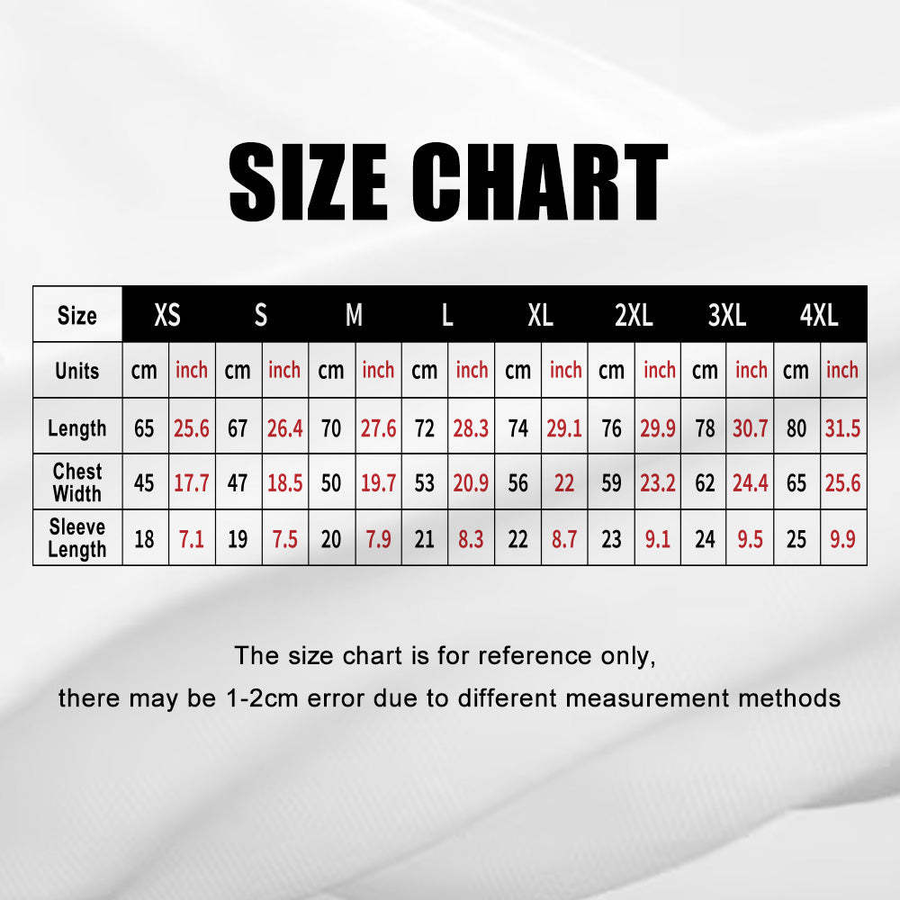 Custom Text and Face T-shirts Personalized Unisex Shirt Fashion Gift for Him for Her - MyFaceSocksAu