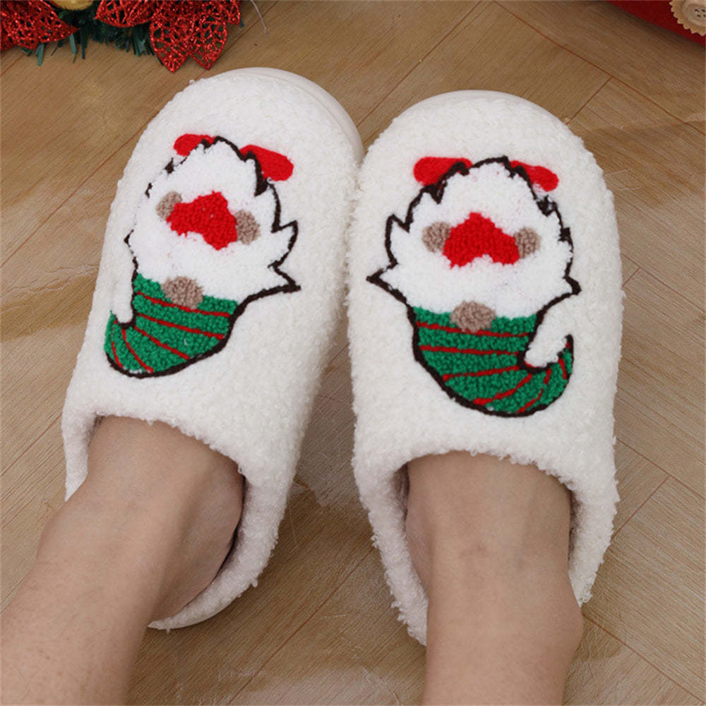 Christmas Slippers Faceless Dwarf Shoes Home Cotton Slippers - MyFaceSocksAu