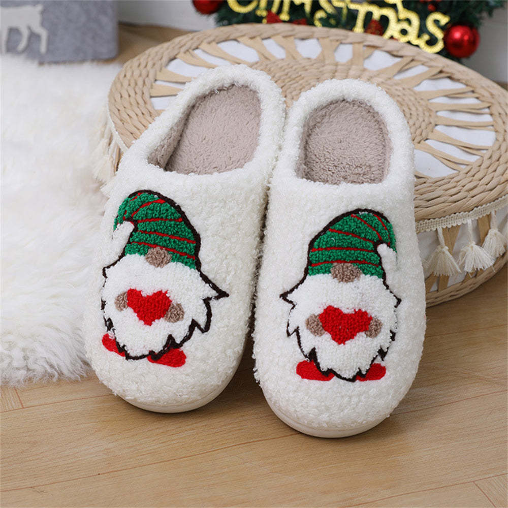 Christmas Slippers Faceless Dwarf Shoes Home Cotton Slippers - MyFaceSocksAu