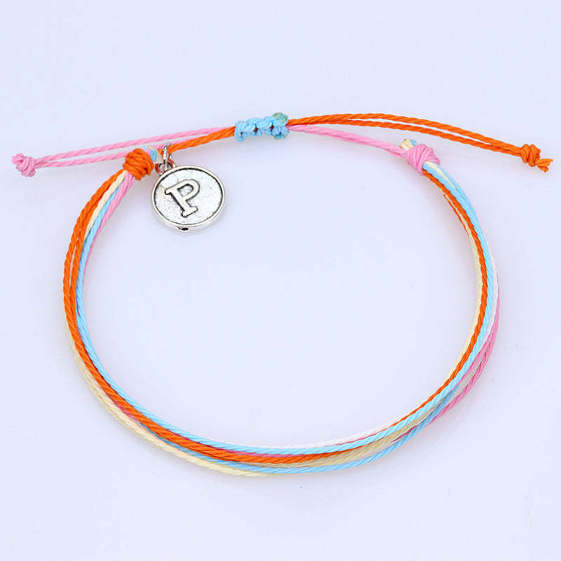 Stylish Braided Bracelet Adjustable Handmade Waterproof Beachy Bracelet - MyFaceSocksAu
