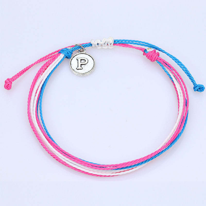 Stylish Braided Bracelet Adjustable Handmade Waterproof Beachy Bracelet - MyFaceSocksAu