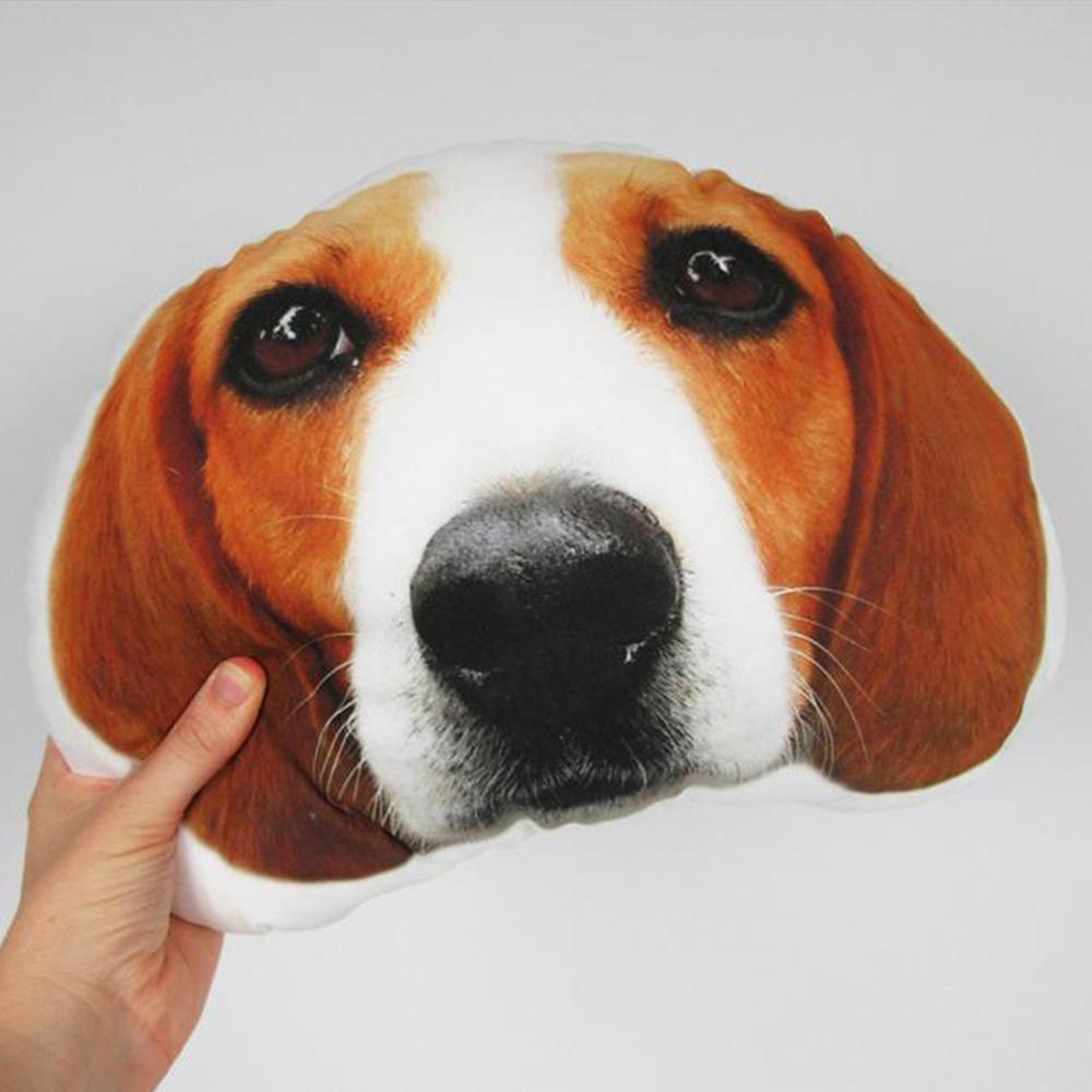 Custom Photo Pet Face Personalized Pillow 3D Portrait Pillow - MyFaceSocksAu