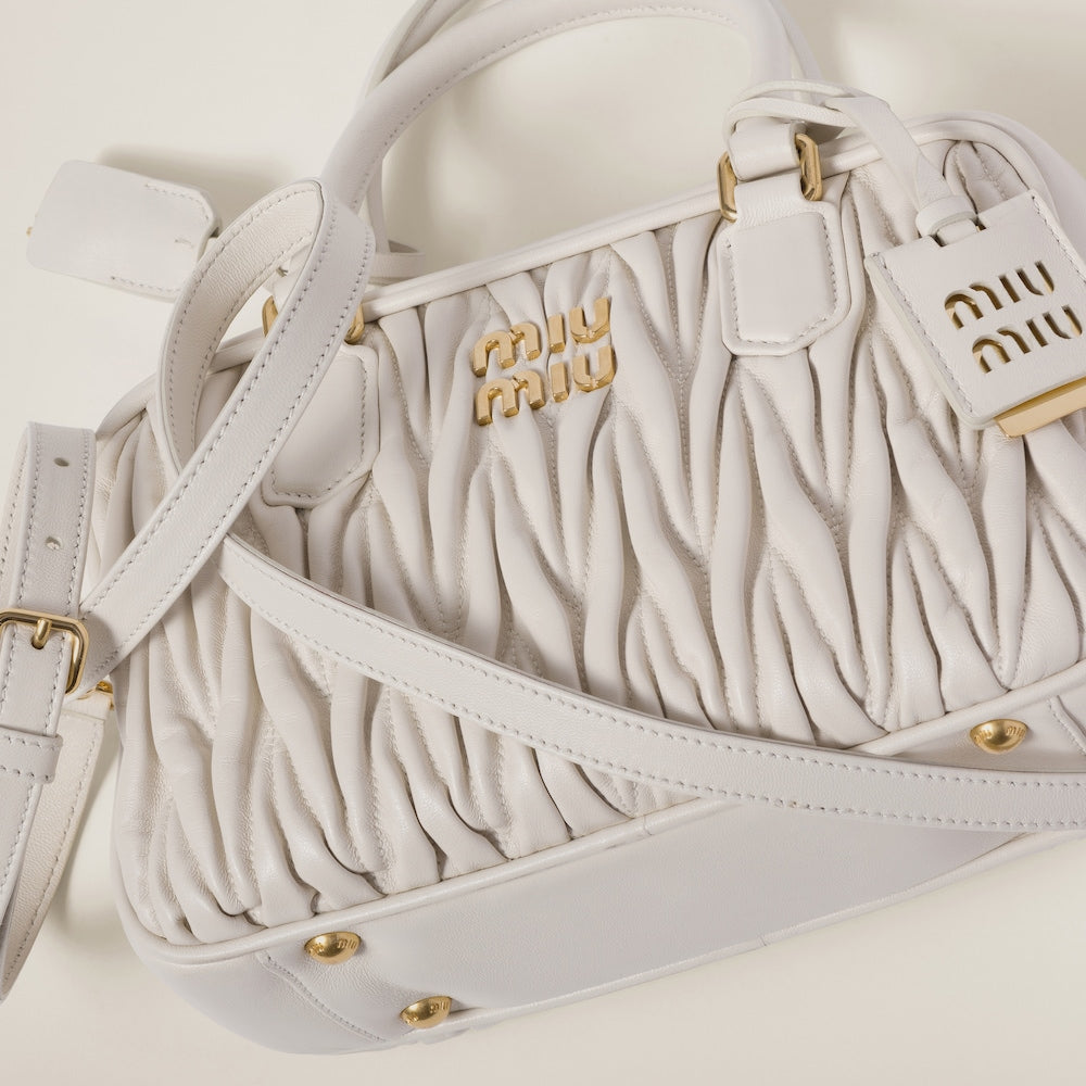 アルカディ マテラッセレザー バッグ ミディアム