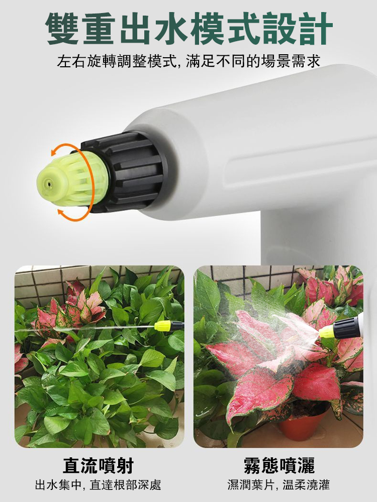 電動噴澆兩用噴壺