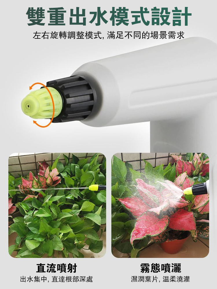電動噴澆兩用噴壺