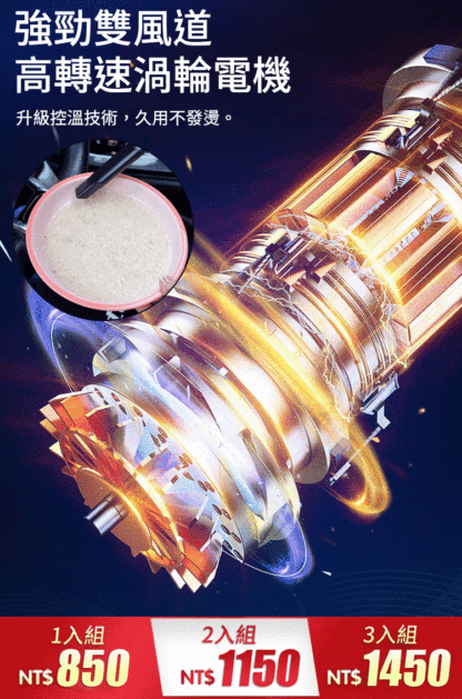 新款無線車載吸塵器迷你吹吸一體