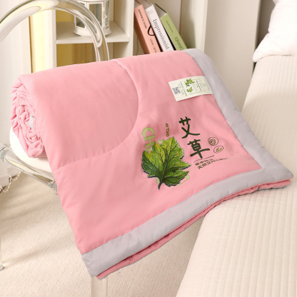 夏季天然艾草夏涼被