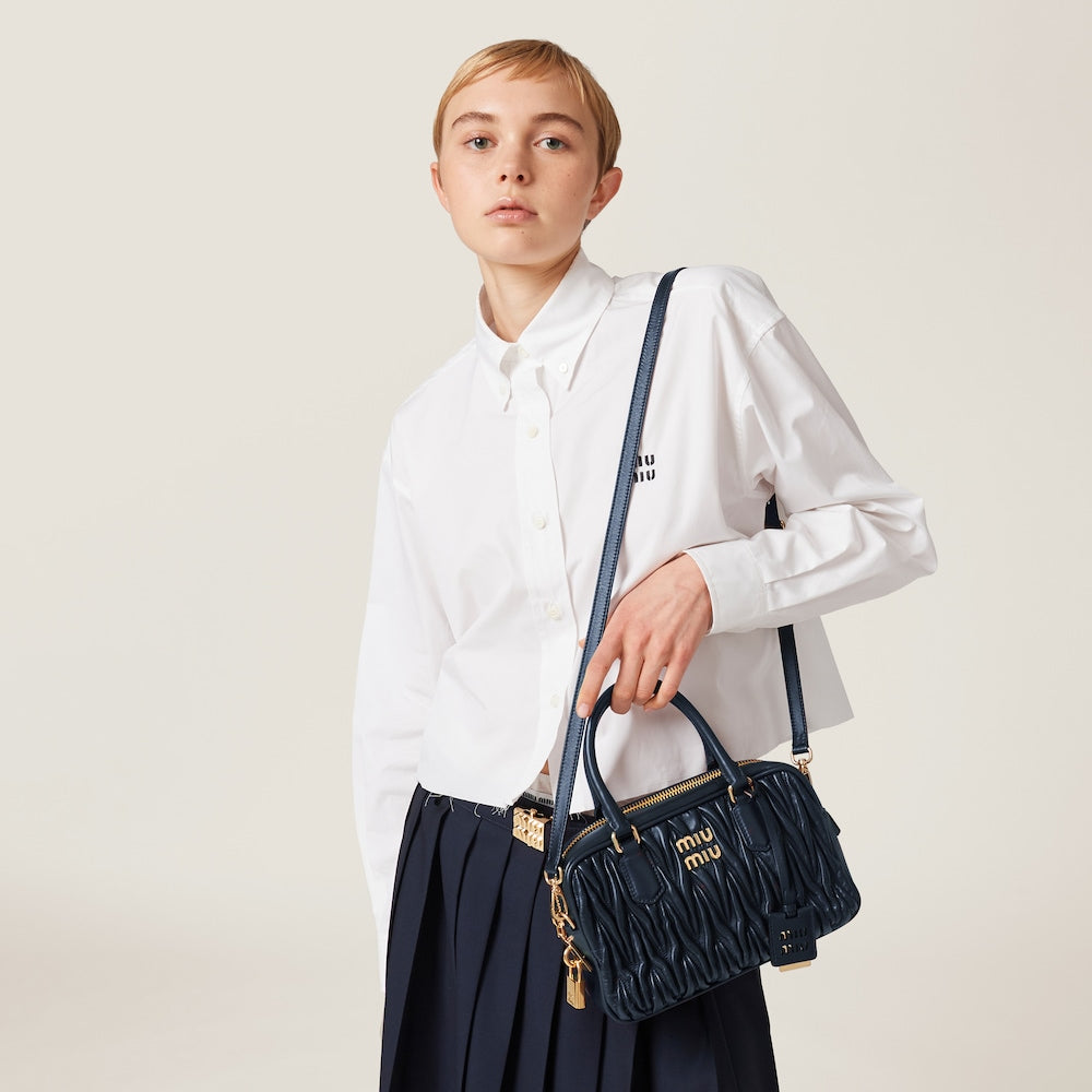 アルカディ マテラッセレザー バッグ ミディアム